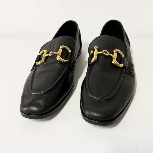 Jeffrey Campbell Black Loafers - Picture 1 of 12